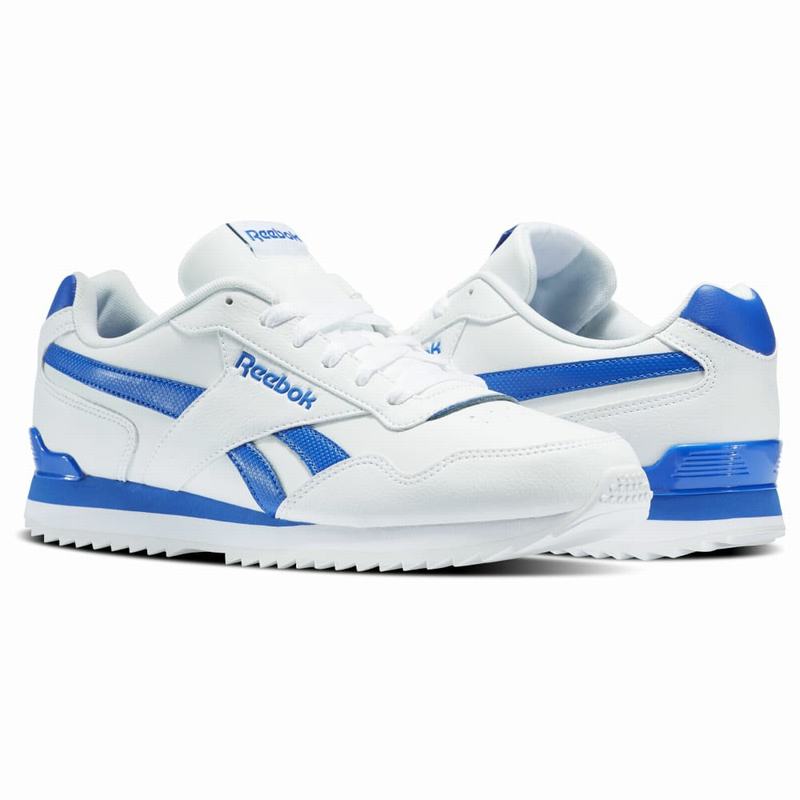 Reebok Royal Glide Tenisky Damske - Biele/Modre SB6799HU